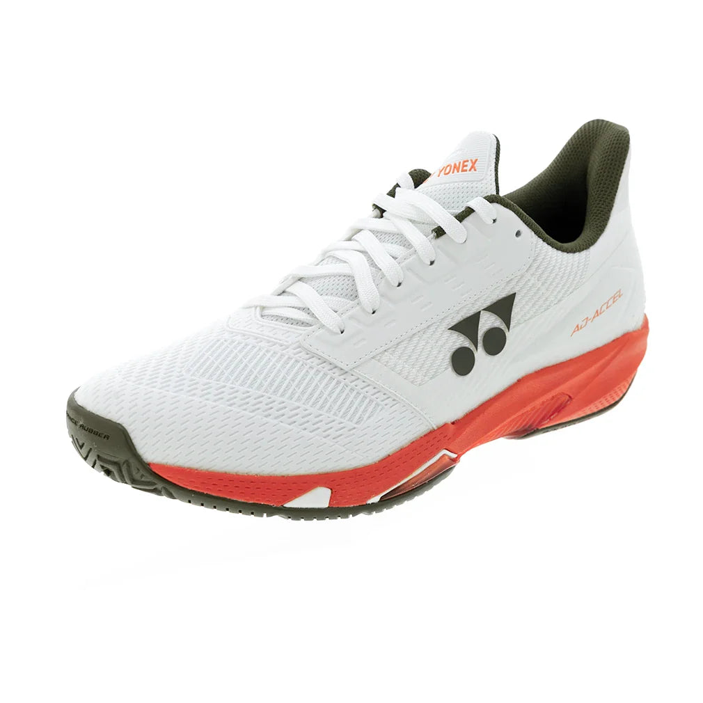 Women's AD-ACCEL Tennis Shoes White and Orange