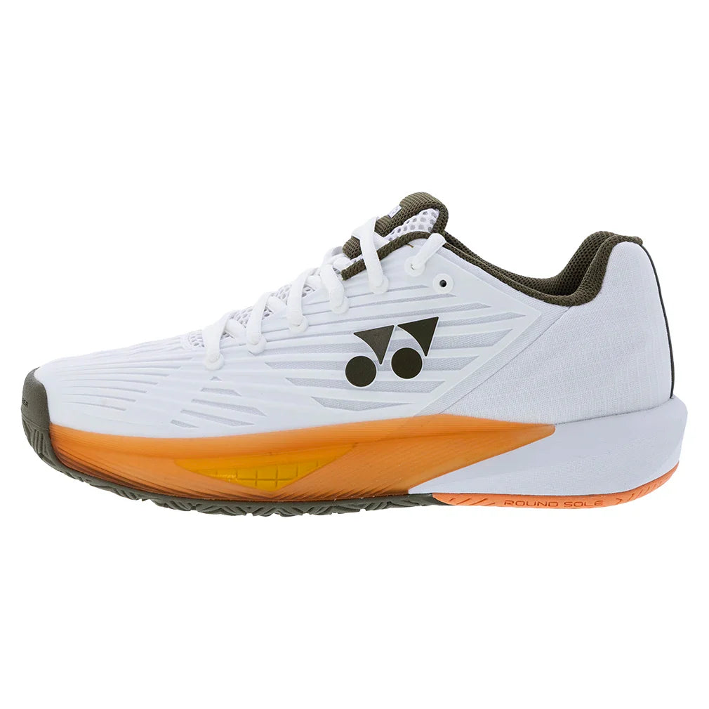 Men's ECLIPSION 5 Tennis Shoes White Brown and Orange
