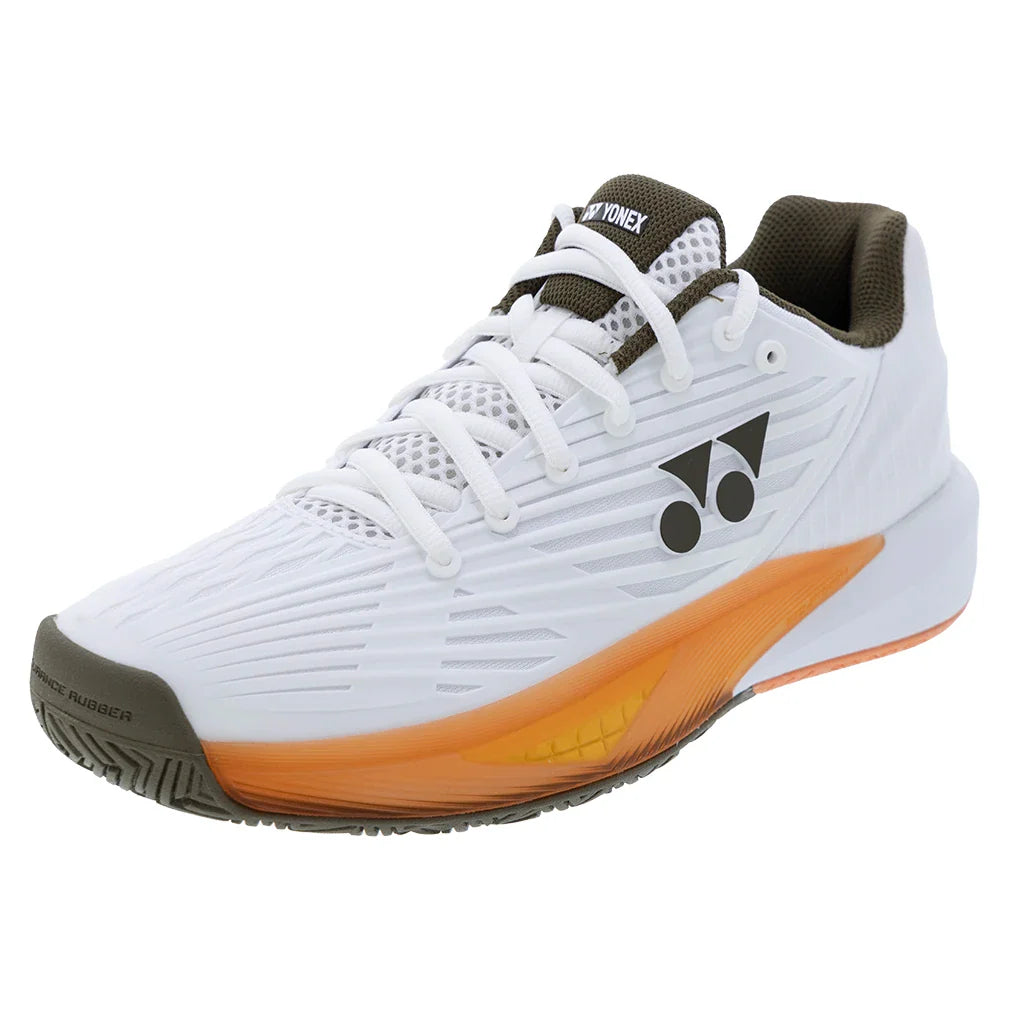 Men's ECLIPSION 5 Tennis Shoes White Brown and Orange