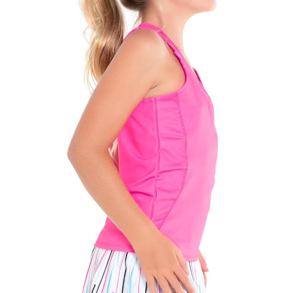 Girl's Entwine Racerback Tennis Tank Taffy