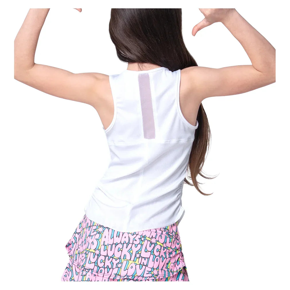 Girls' Always Lucky Tennis Tank Mulberry