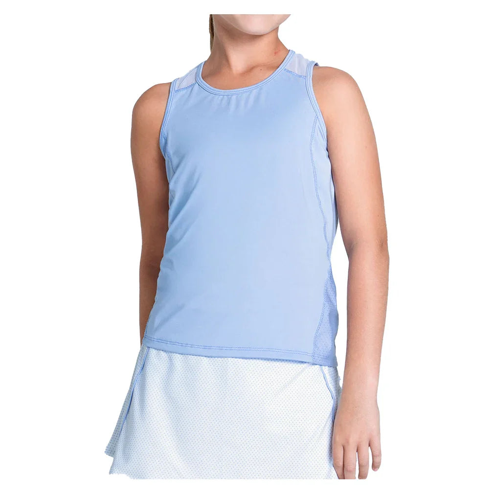 Girls' Shimmer Tennis Tank Baby Lavender