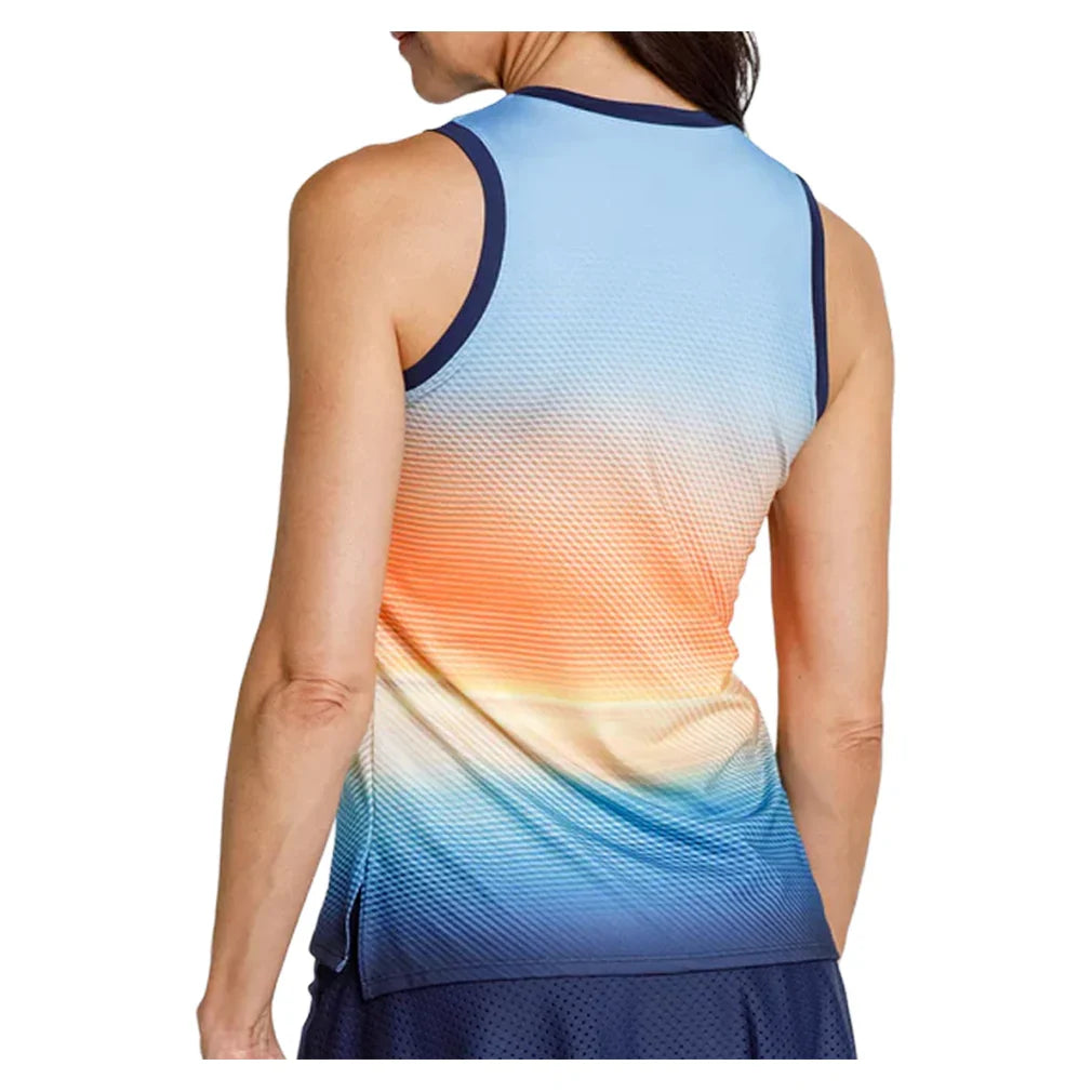 Women's Zeta Tennis Tank Sunset Shores
