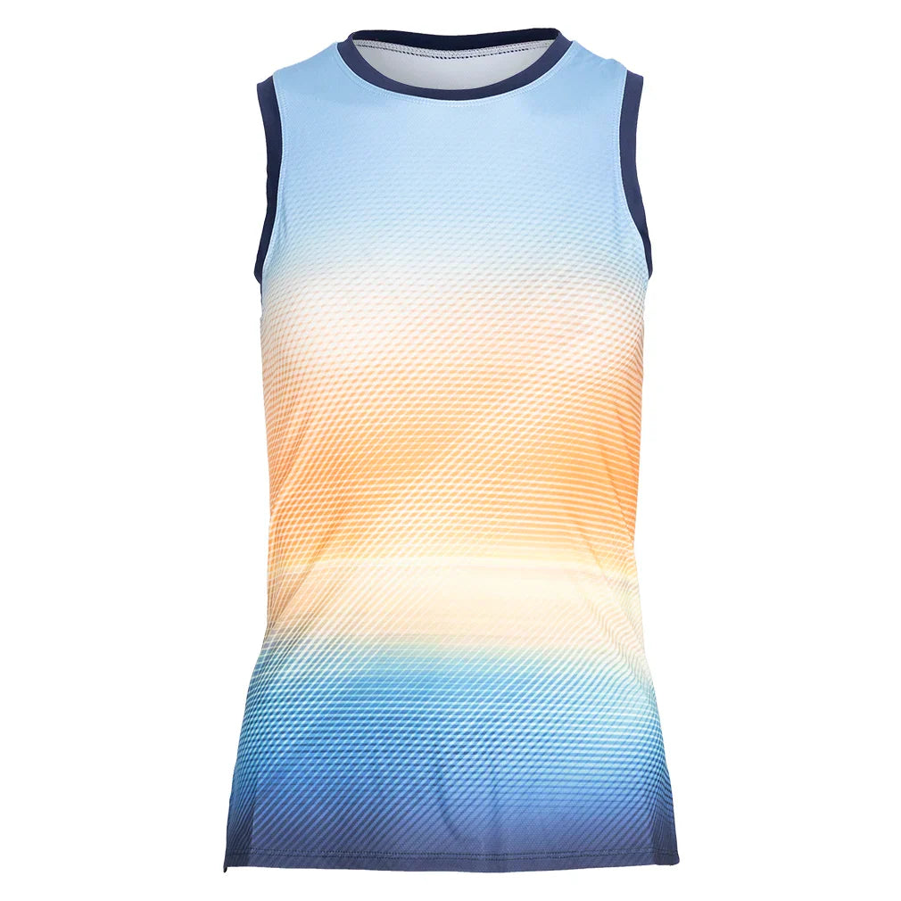 Women's Zeta Tennis Tank Sunset Shores
