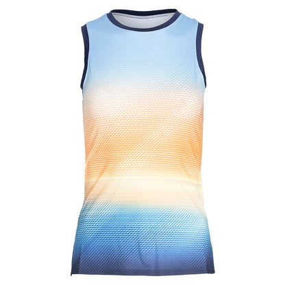 Women's Zeta Tennis Tank Sunset Shores