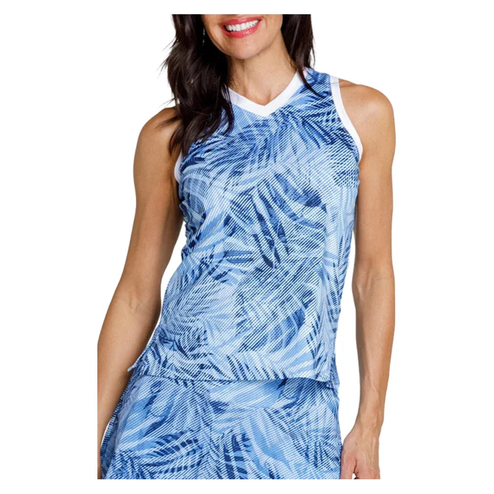 Women's Oxshott Tennis Tank Coconut Grove