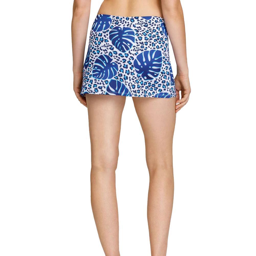 Women's Indra 13.5 Inch Tennis Skort Leo Palm