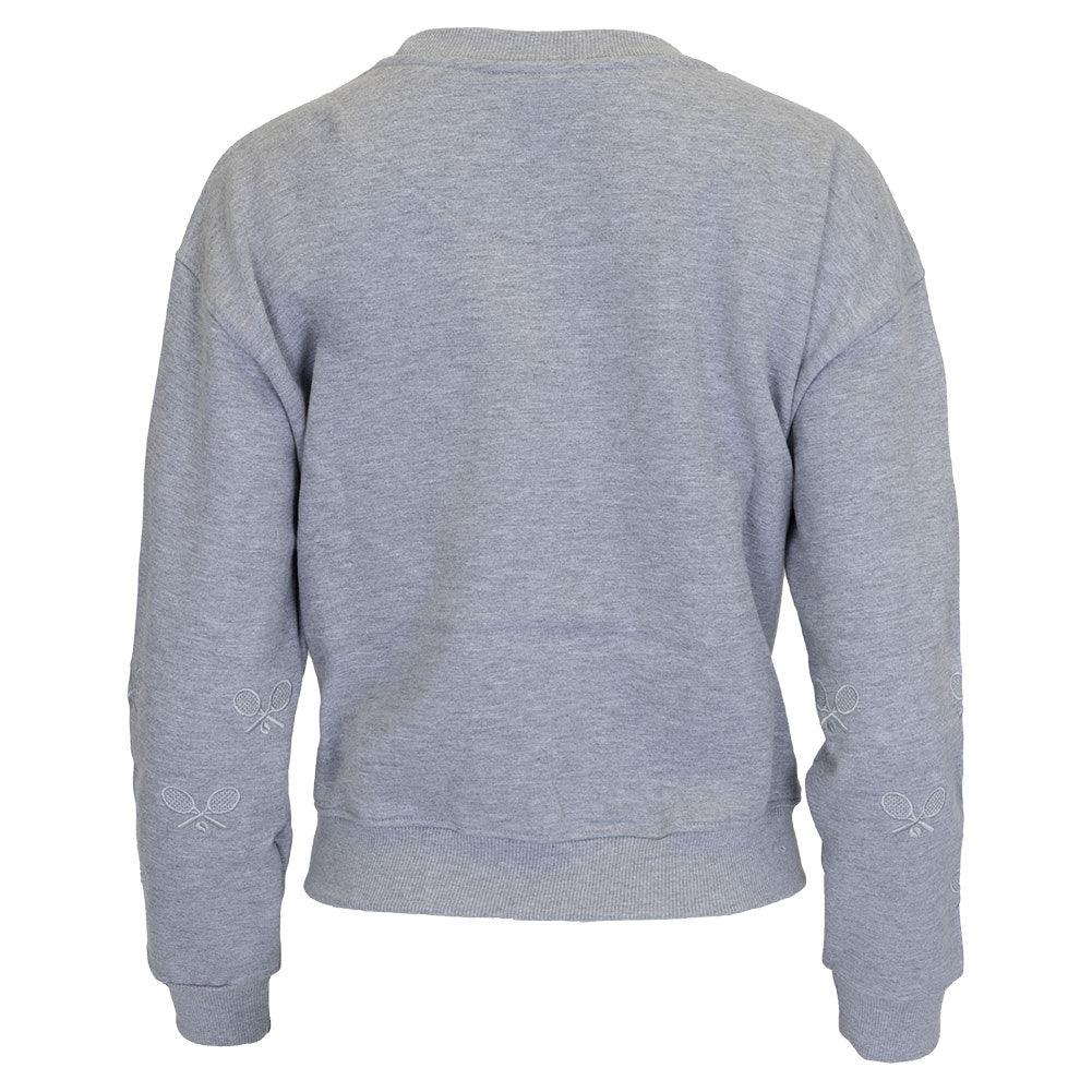 Women's The Sleeves Tennis Sweatshirt Grey