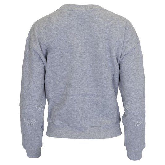 Women's The Sleeves Tennis Sweatshirt Grey