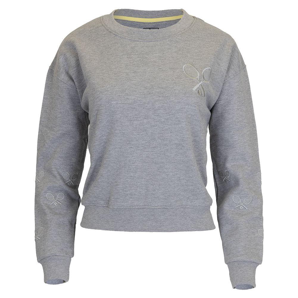 Women's The Sleeves Tennis Sweatshirt Grey