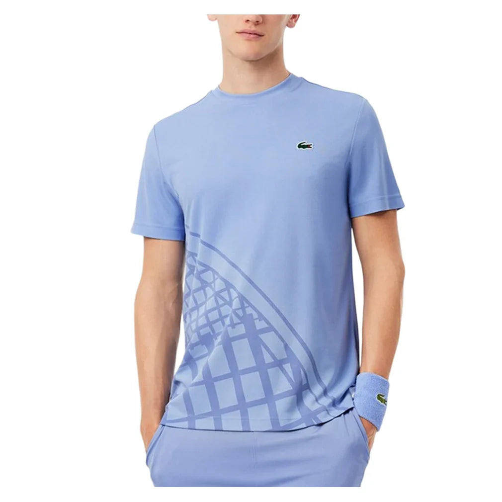 Men's On Court Players Technical Tennis Top Delphinium