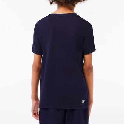 Boys' Breathable Cotton Blend Tennis Jersey