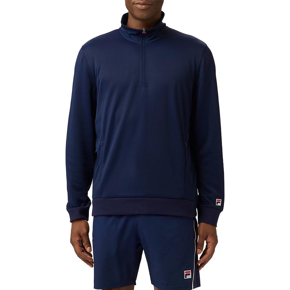 Men's Essentials Long Sleeve Tennis 1/4 Zip