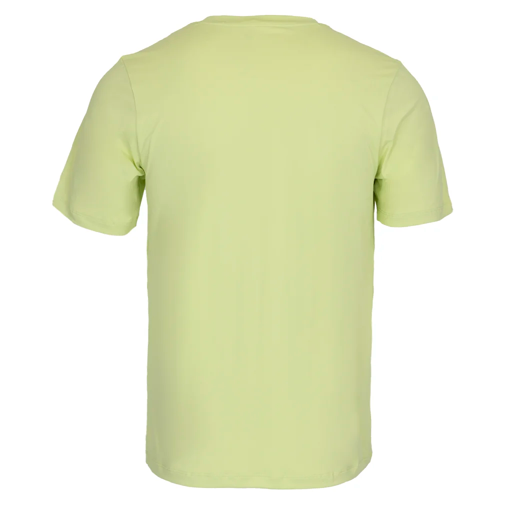Men's Volley Core Tennis Top Shadow Lime
