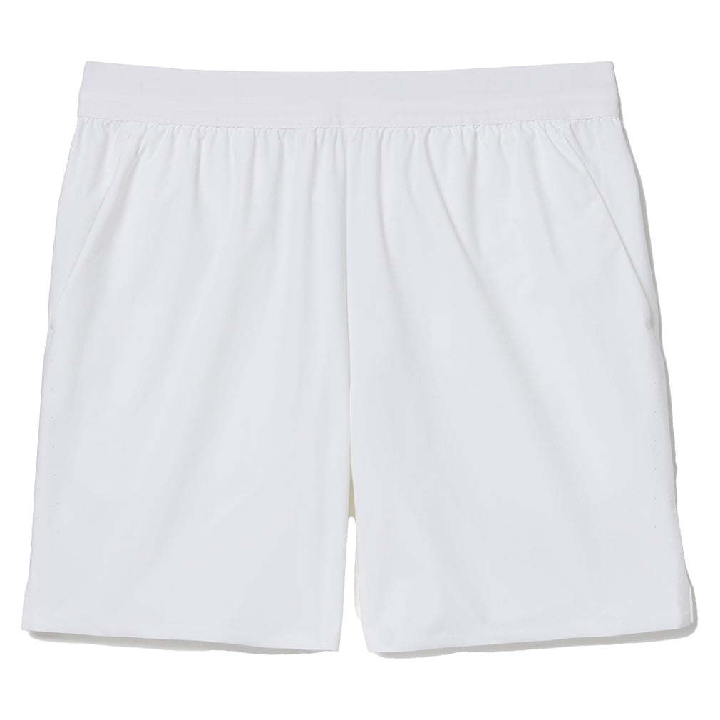 Men's Cross Court Challenger 5 Inch Tennis Short White