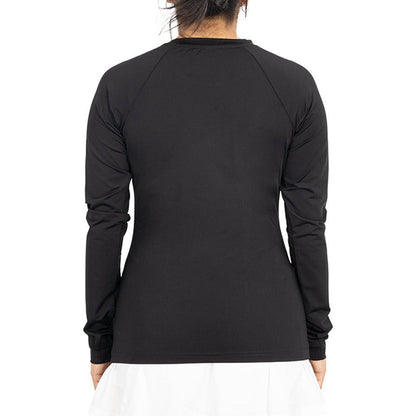 Womens Essentials Long Sleeve UV Blocker Tennis Top