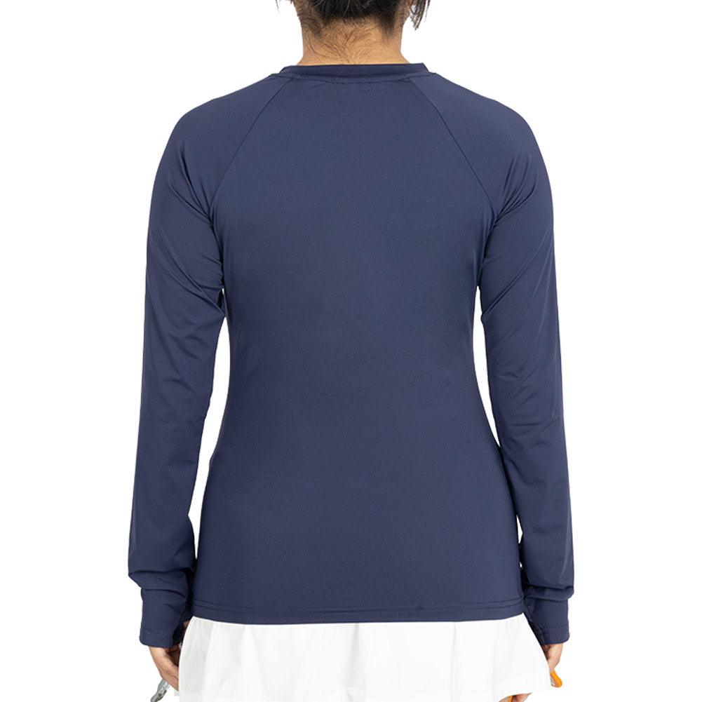 Womens Essentials Long Sleeve UV Blocker Tennis Top