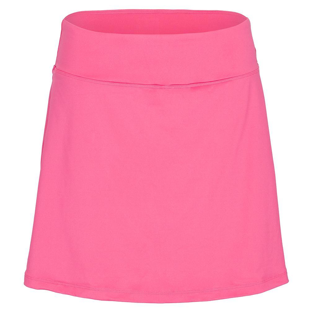 Women's Flirty Flare Pickleball Skort Pink Cyclamen