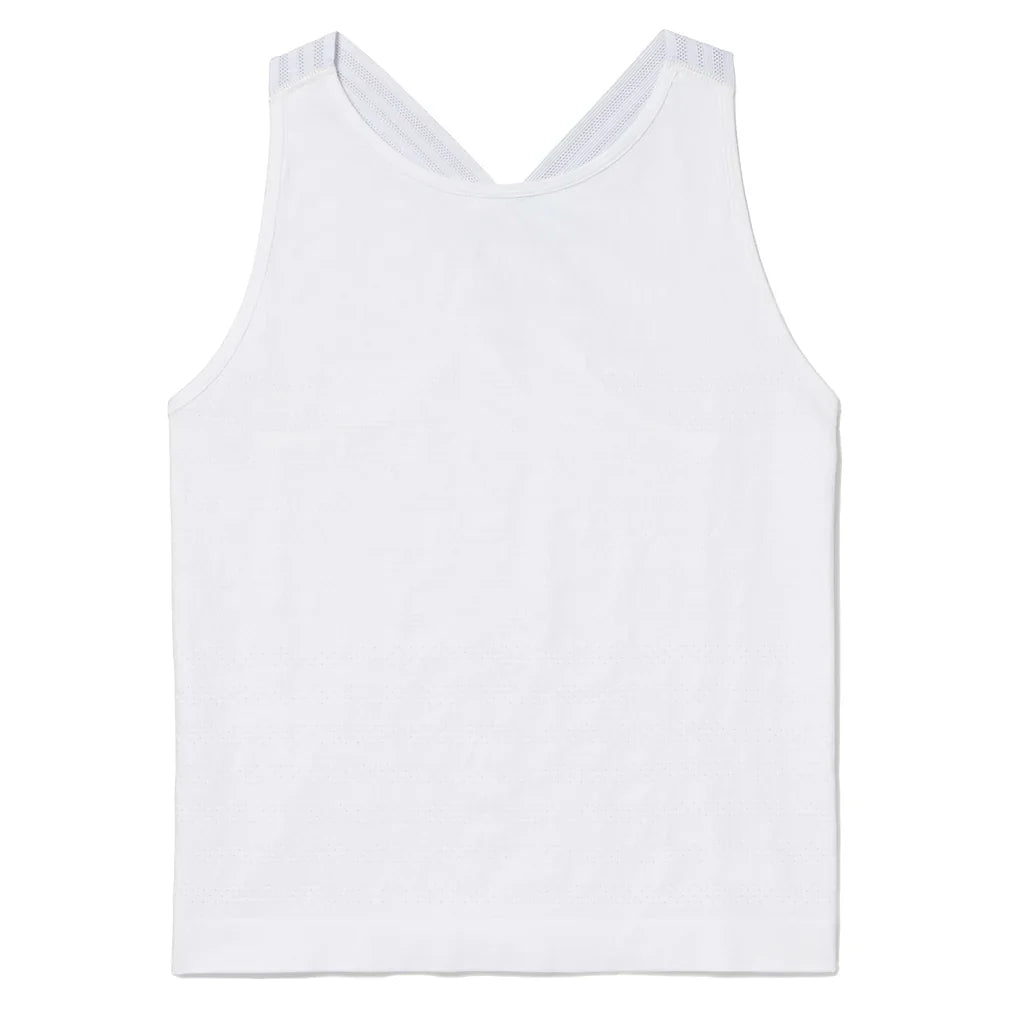 Women's Center Court Seamless Tennis Tank White