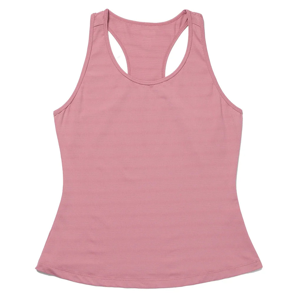 Women's Cross Court Mesh Tennis Tank