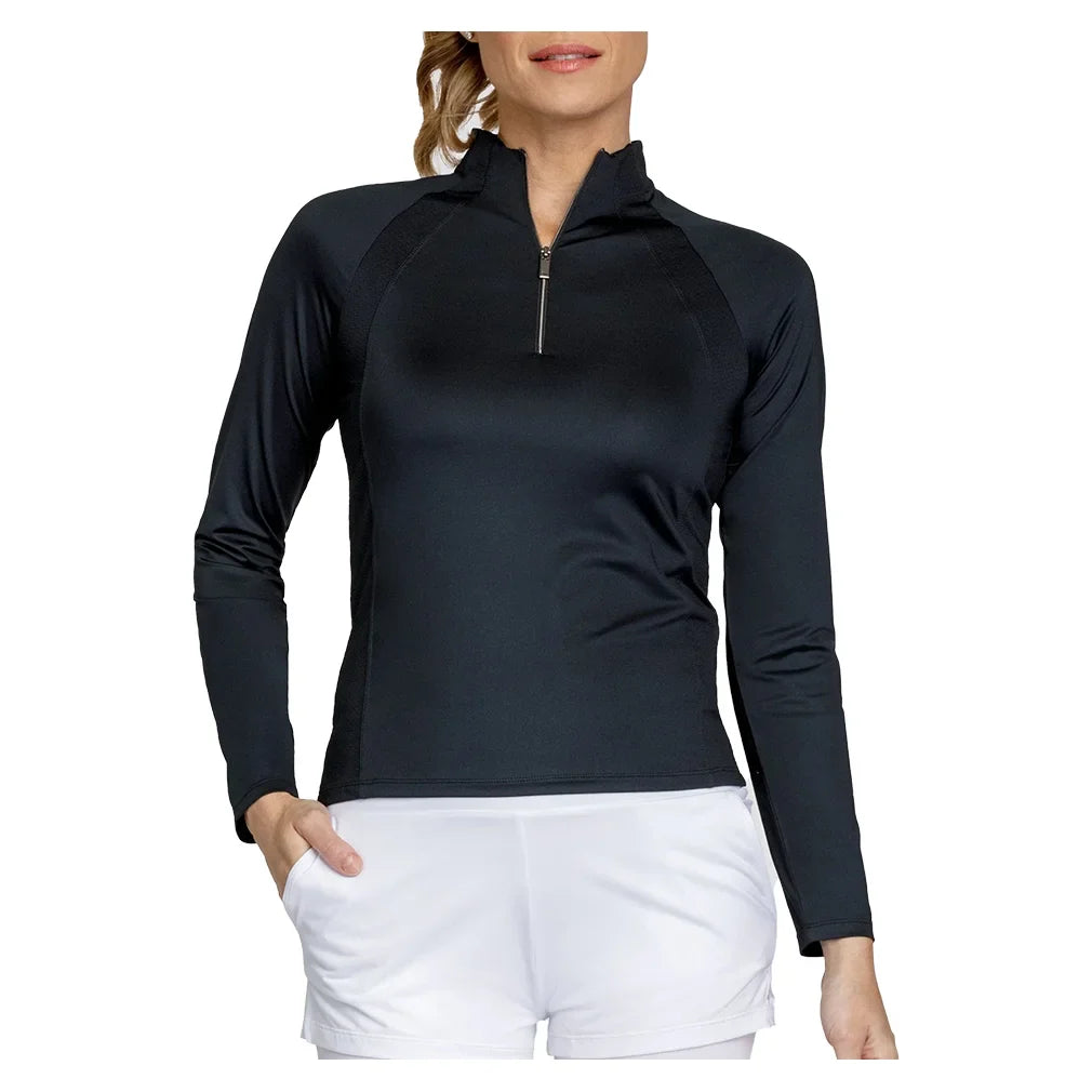 Women's Imelda Long Sleeve 3/4 Zip Tennis Top