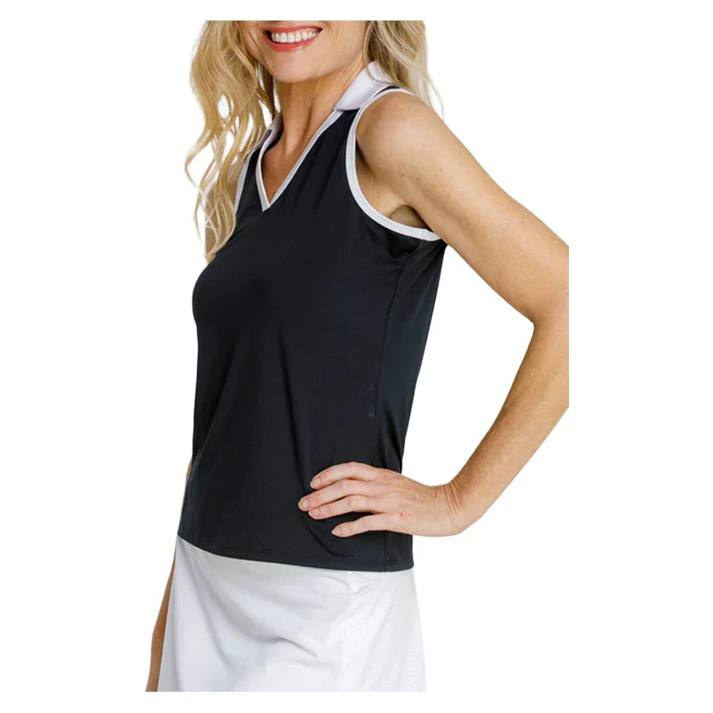 Women's Sakura Tennis Tank Onyx