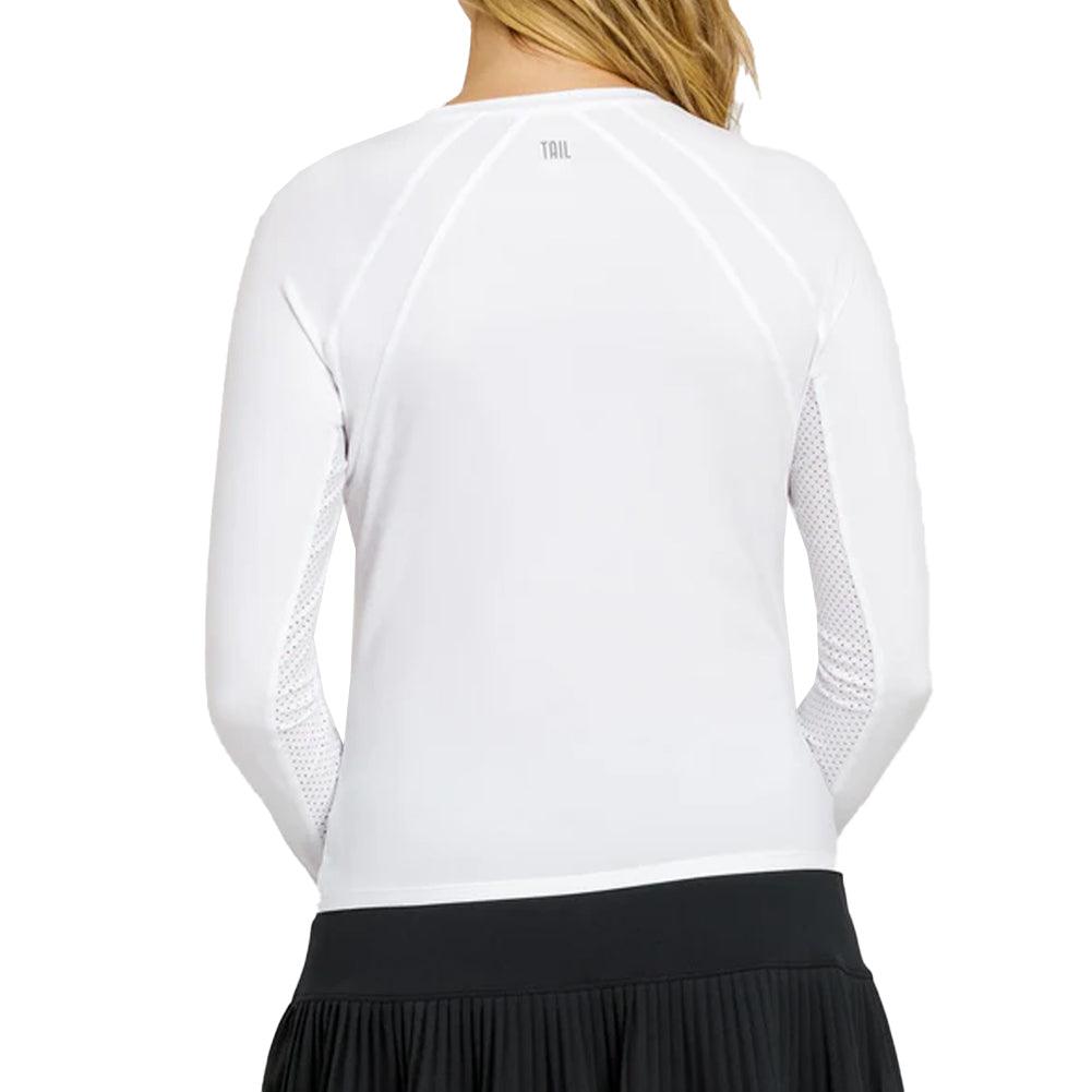 Women's Legend Long Sleeve Tennis Raglan Chalk