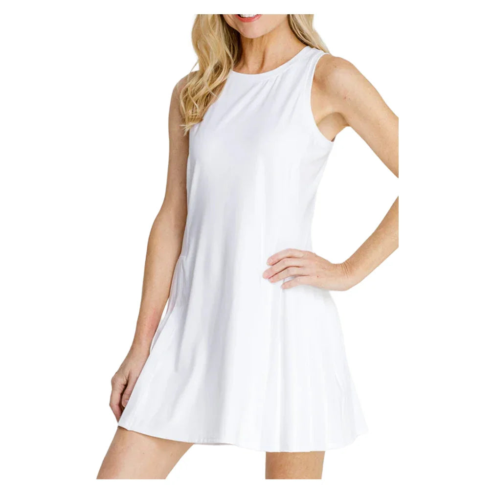 Women's Sinaya Tennis Dress Chalk