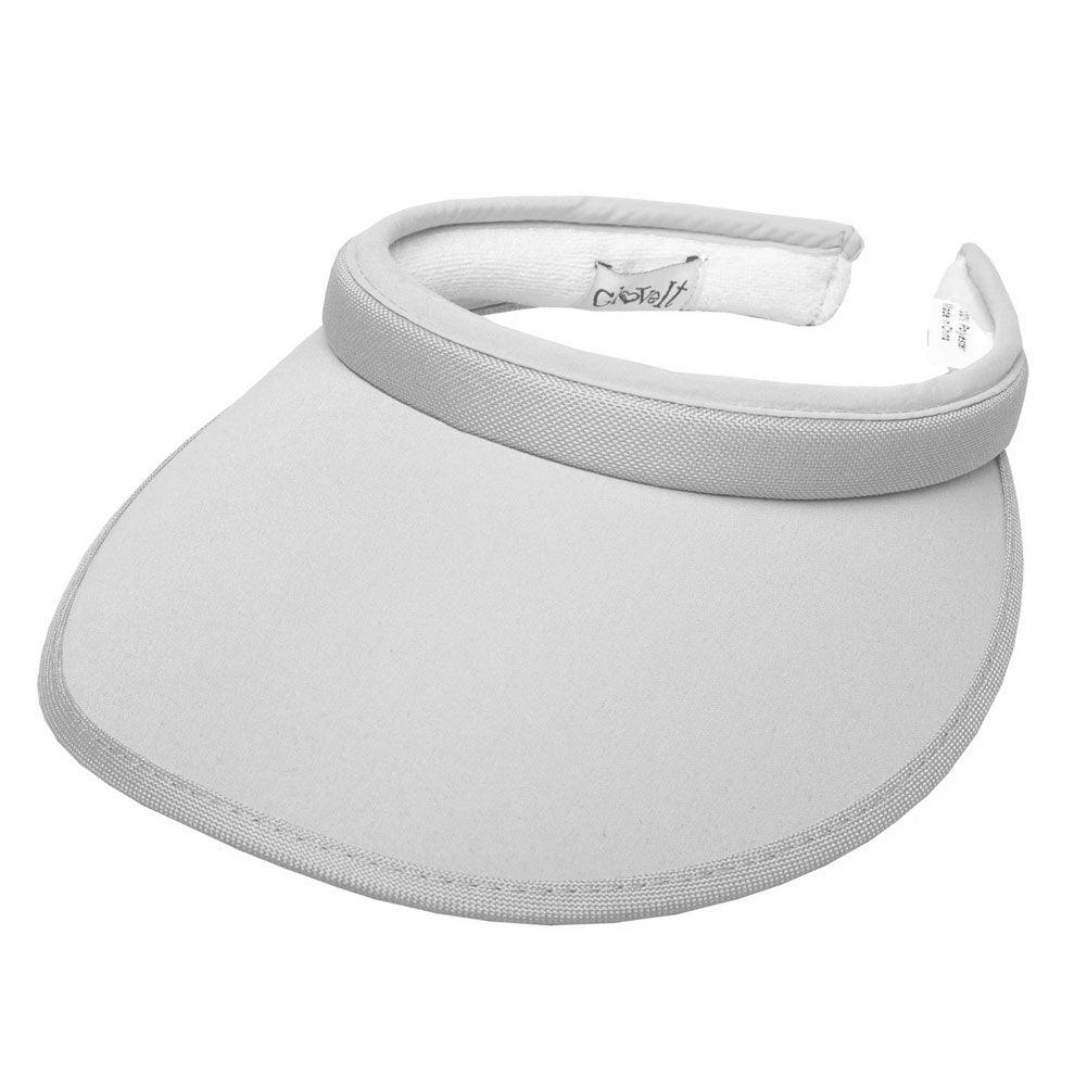 Women's Solid Clip-On Visor