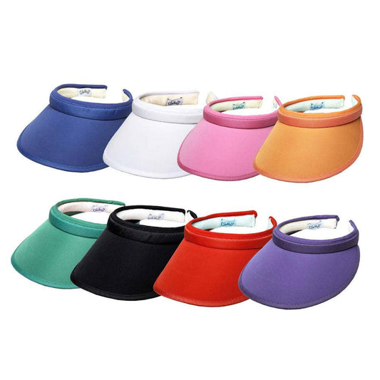 Women's Solid Clip-On Visor