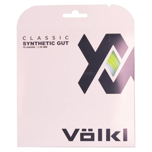 Classic Synthetic Gut 16G Tennis String Optic Yellow