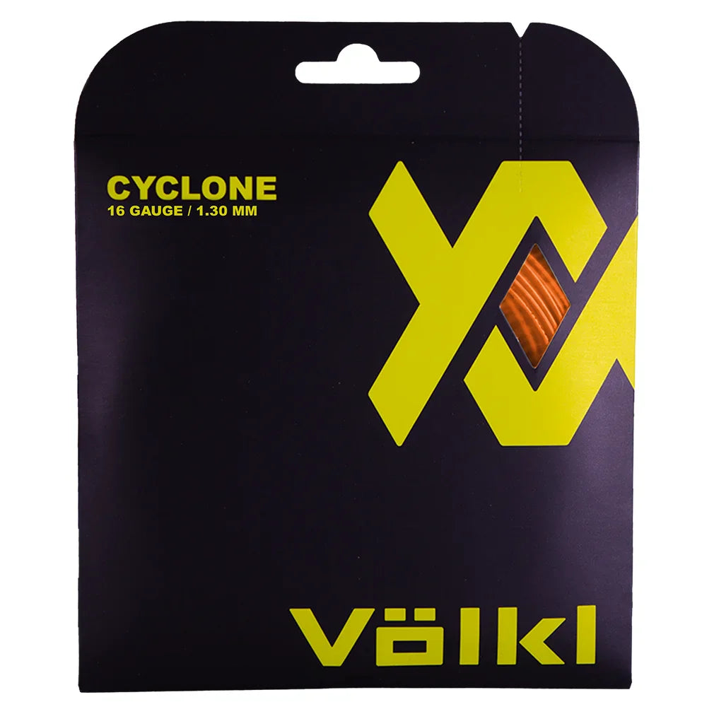 Cyclone 16G Tennis String Fluo Orange