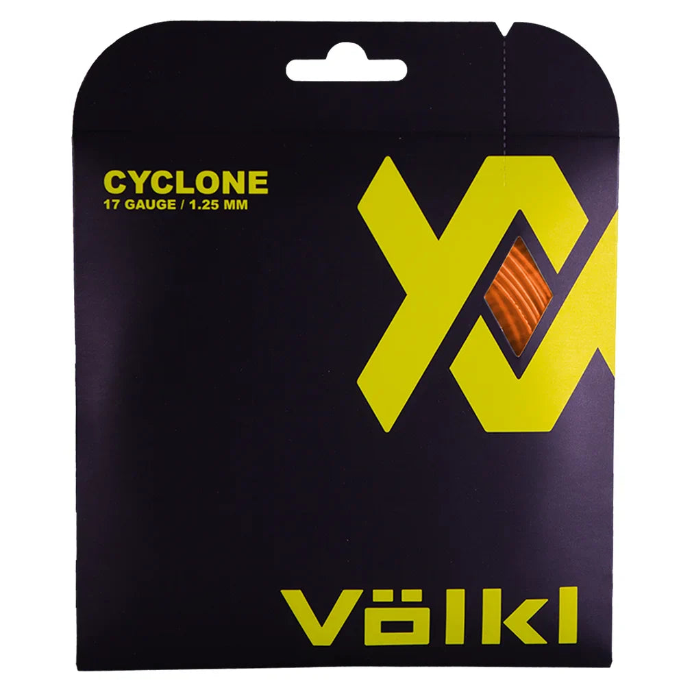 Cyclone 17G Tennis String Fluo Orange
