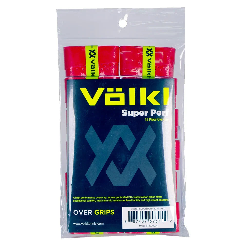 Super Perf Tennis Overgrip 12 Pack
