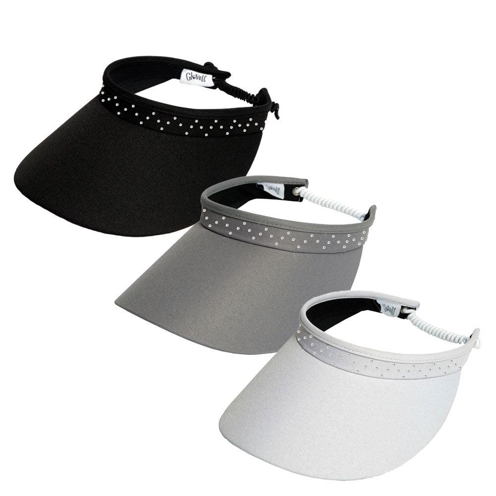 Women's Bling Coil Visor
