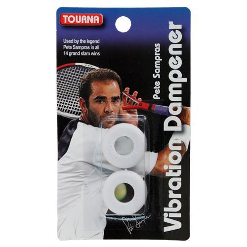 Sampras White Vibration Tennis Dampener