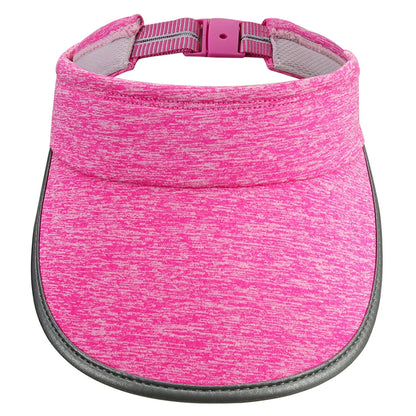 Women's Tennis Visor Reflective Brim Pink