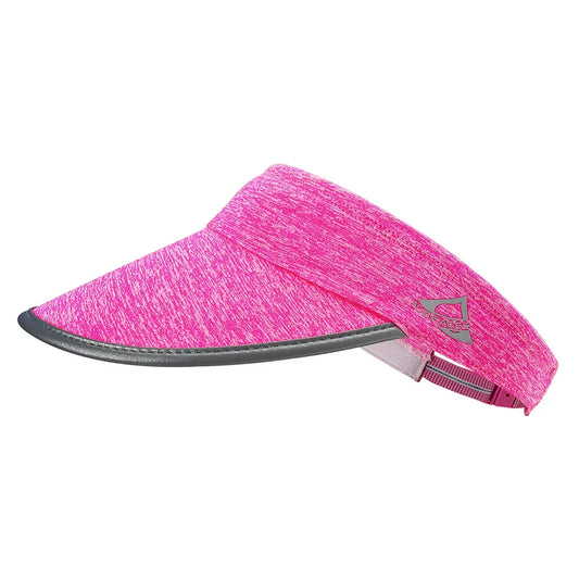 Women's Tennis Visor Reflective Brim Pink
