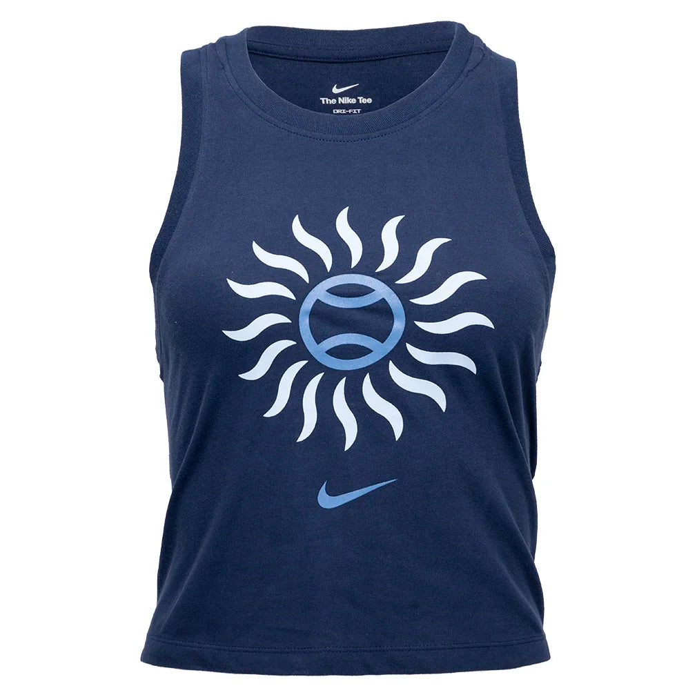 Women's Dri-Fit Cotton Crop Tennis Tank