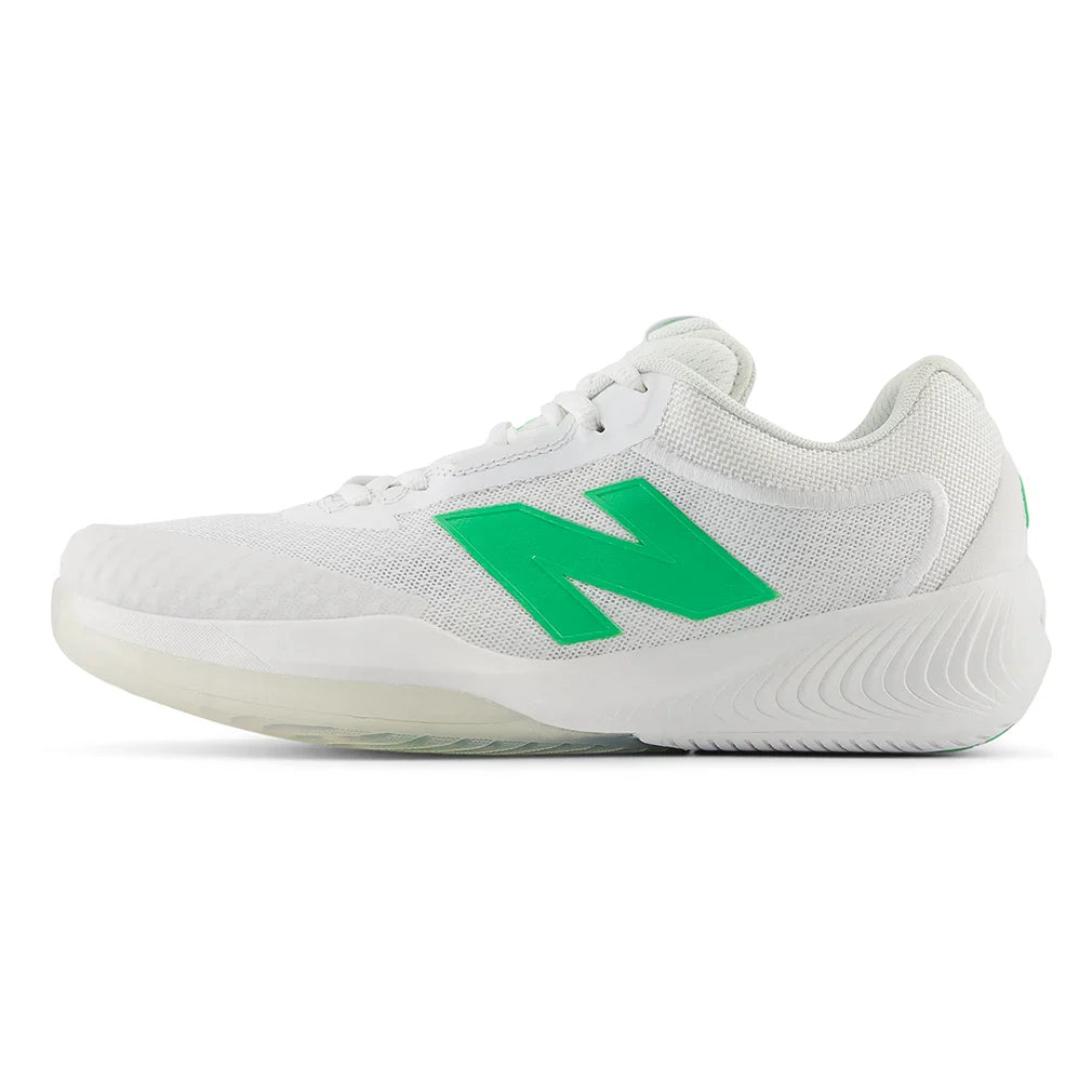 Women's FuelCell 996v6 D Width Tennis Shoes White and Green Apple