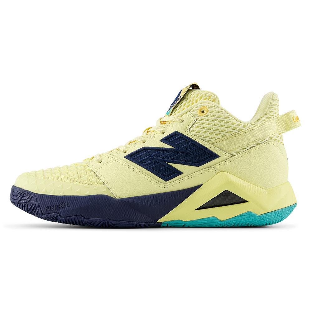 Women's Coco CG2 B Width Tennis Shoes Parchment and Navy