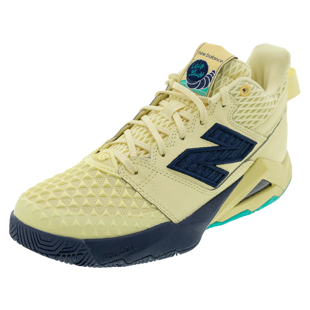 Women's Coco CG2 B Width Tennis Shoes Parchment and Navy