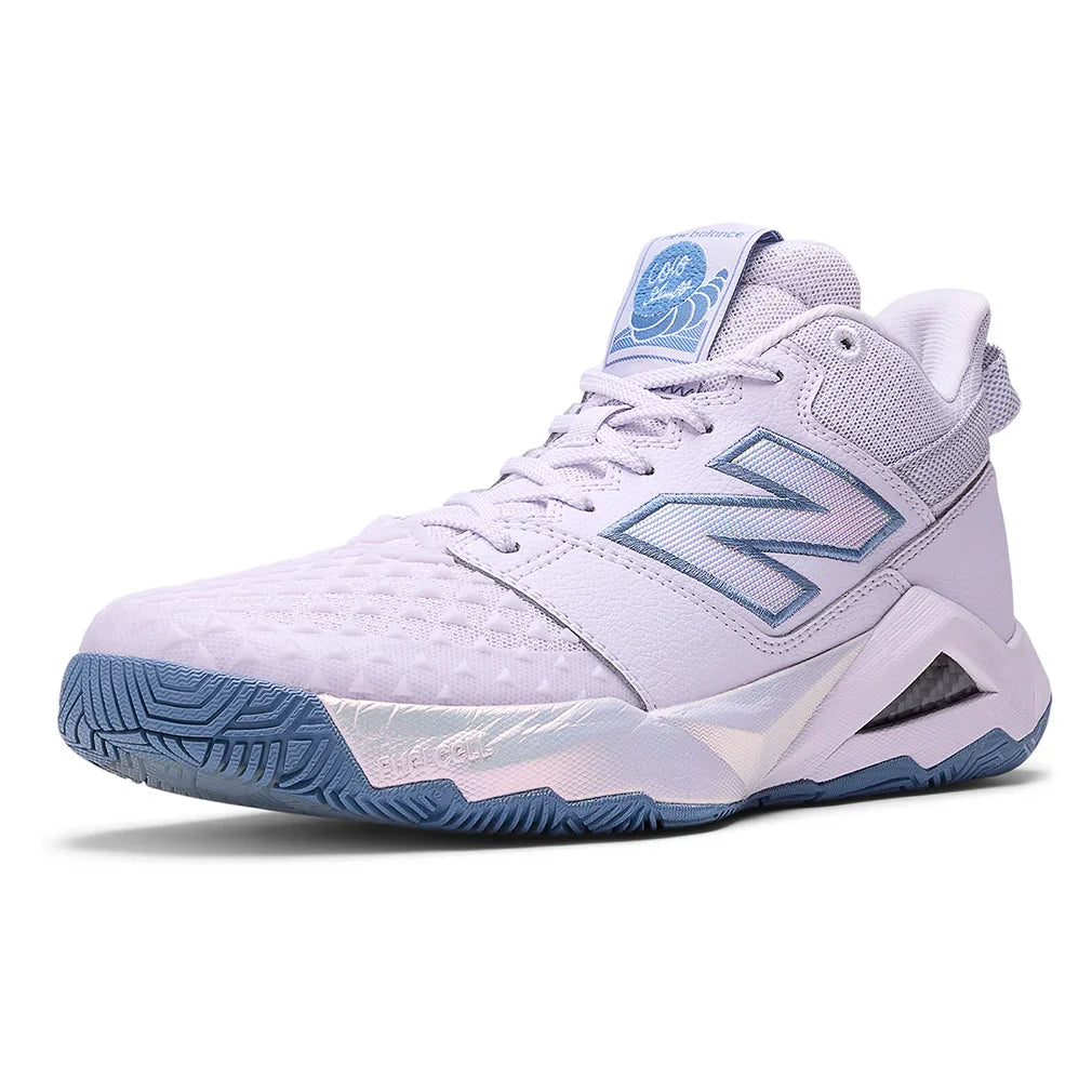 Women's Coco CG2 B Width Tennis Shoes Taro and Blue Gemstone