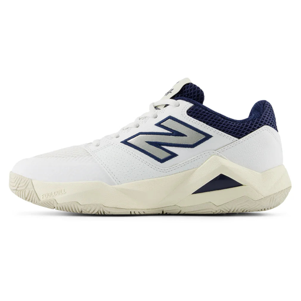 Women's FuelCell Delray B Width Tennis Shoes White and Navy