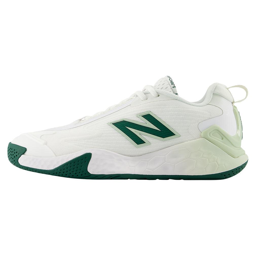Women's Fresh Foam X CT-Rally B Width Tennis Shoes White and Marsh Green