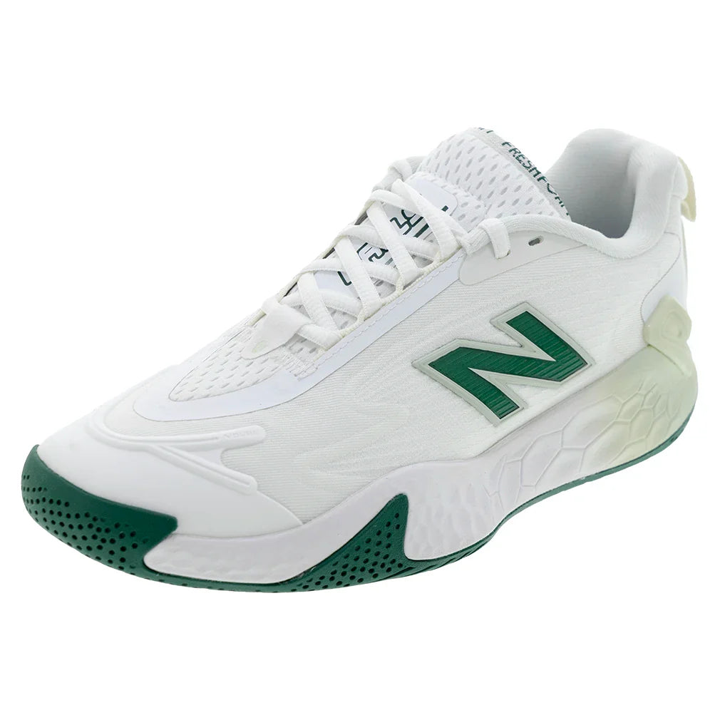 Women's Fresh Foam X CT-Rally B Width Tennis Shoes White and Marsh Green
