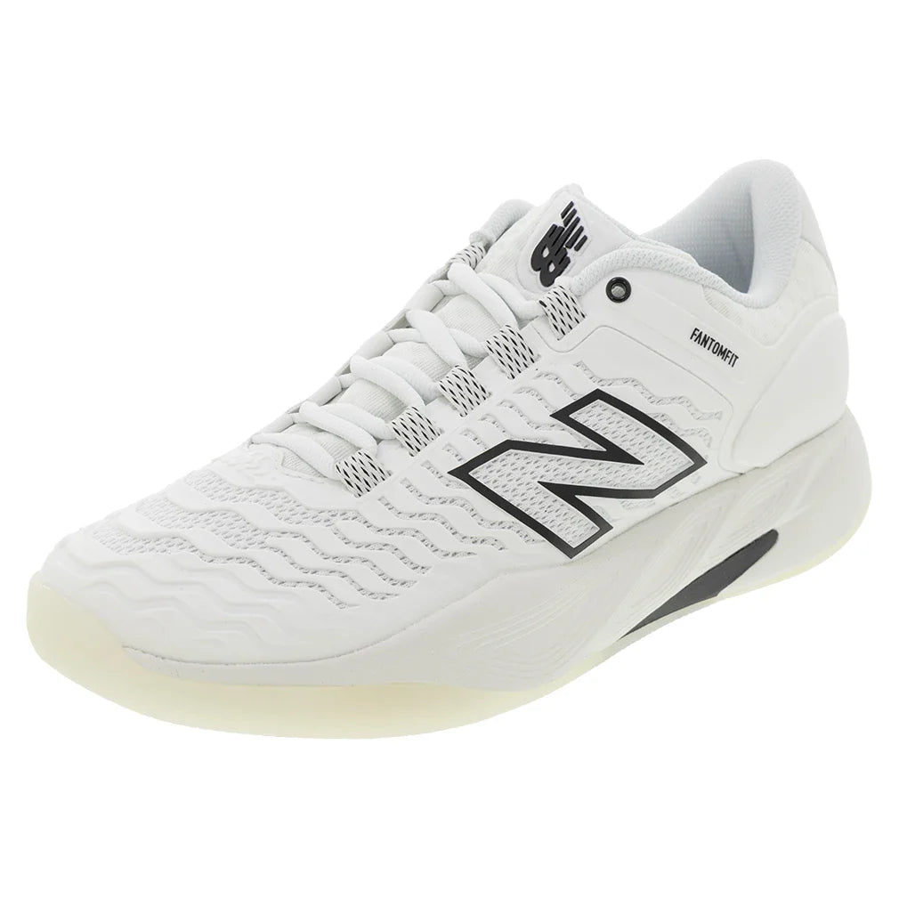 Women's Fresh Foam X CT-Rally v2 B Width Tennis Shoes White and Gum