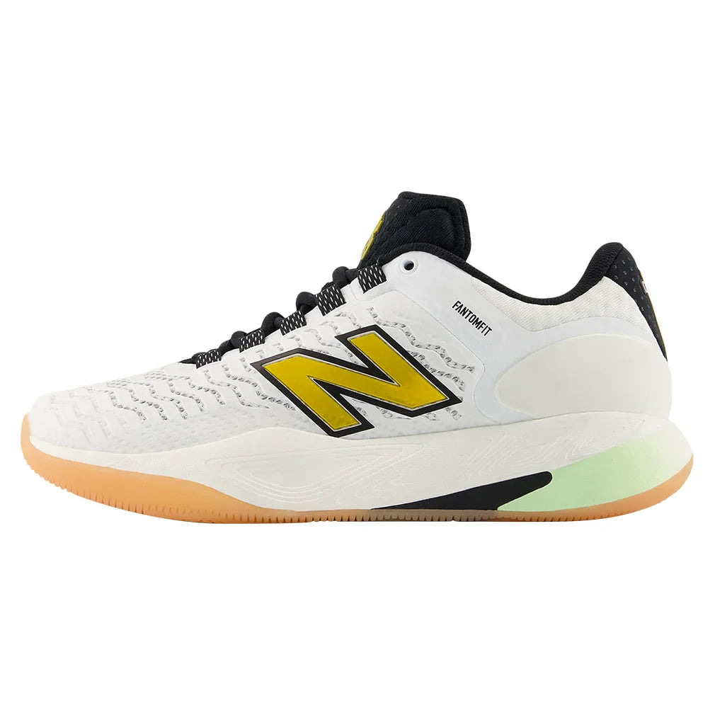 Women's Fresh Foam X CT-Rally v2 B Width Tennis Shoes White and Black