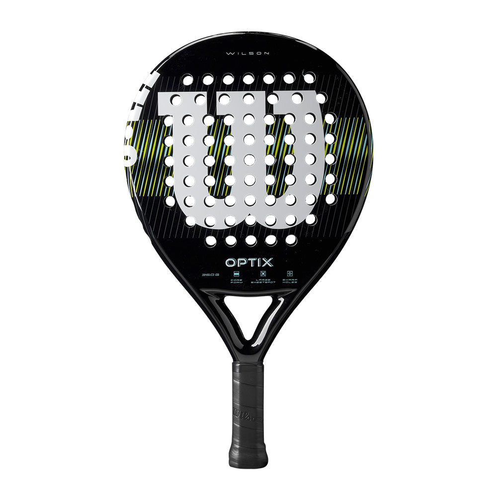 WILSON OPTIX V1 Black Padel 2 2025 Padel Racket Palas Wilson