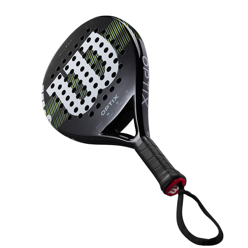 WILSON OPTIX V1 Black Padel 2 2025 Padel Racket Palas Wilson